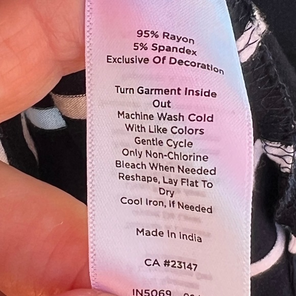 **With BONUS**Talbots Blue/White Striped Sleeveless Maxi Dress MP! Gently used! - Picture 12 of 16